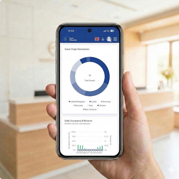 Check-in en ligne pour hôtels avec transmission automatique des données aux autorités